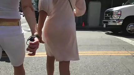 BDSM วีดีโอ หนัง โป้ โสเภณีได้รับหยาบลงโทษโดยคนผิวดำกับเพื่อนของเขา